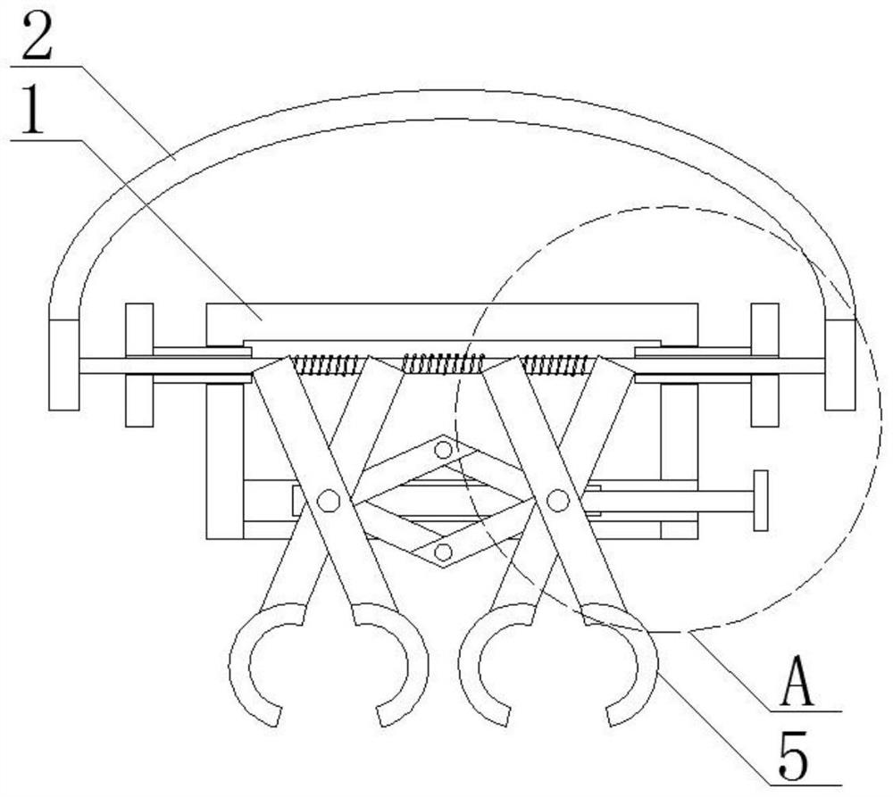 A transfer device for medical test tube transfer process