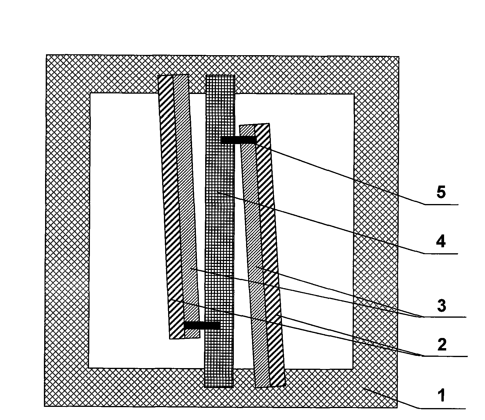 Nonmagnetic bimetallic strip driver used in transmission electron microscope