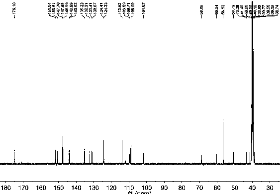 Intelligent hydrogel of podophyllotoxin derivative and preparation and application of intelligent hydrogel of podophyllotoxin derivative