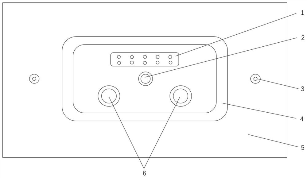 Pneumatic type battery replacement plugging device