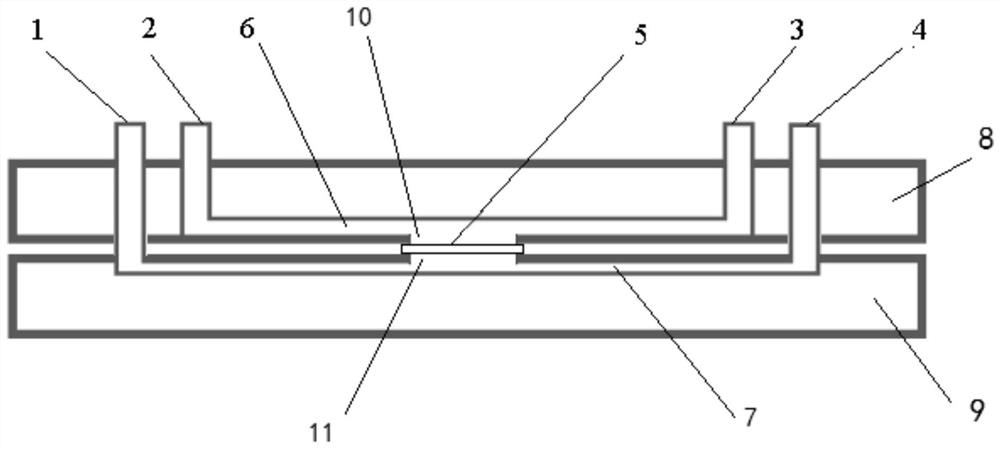 An osmotic chip with enhanced concentration by capillary pressure difference