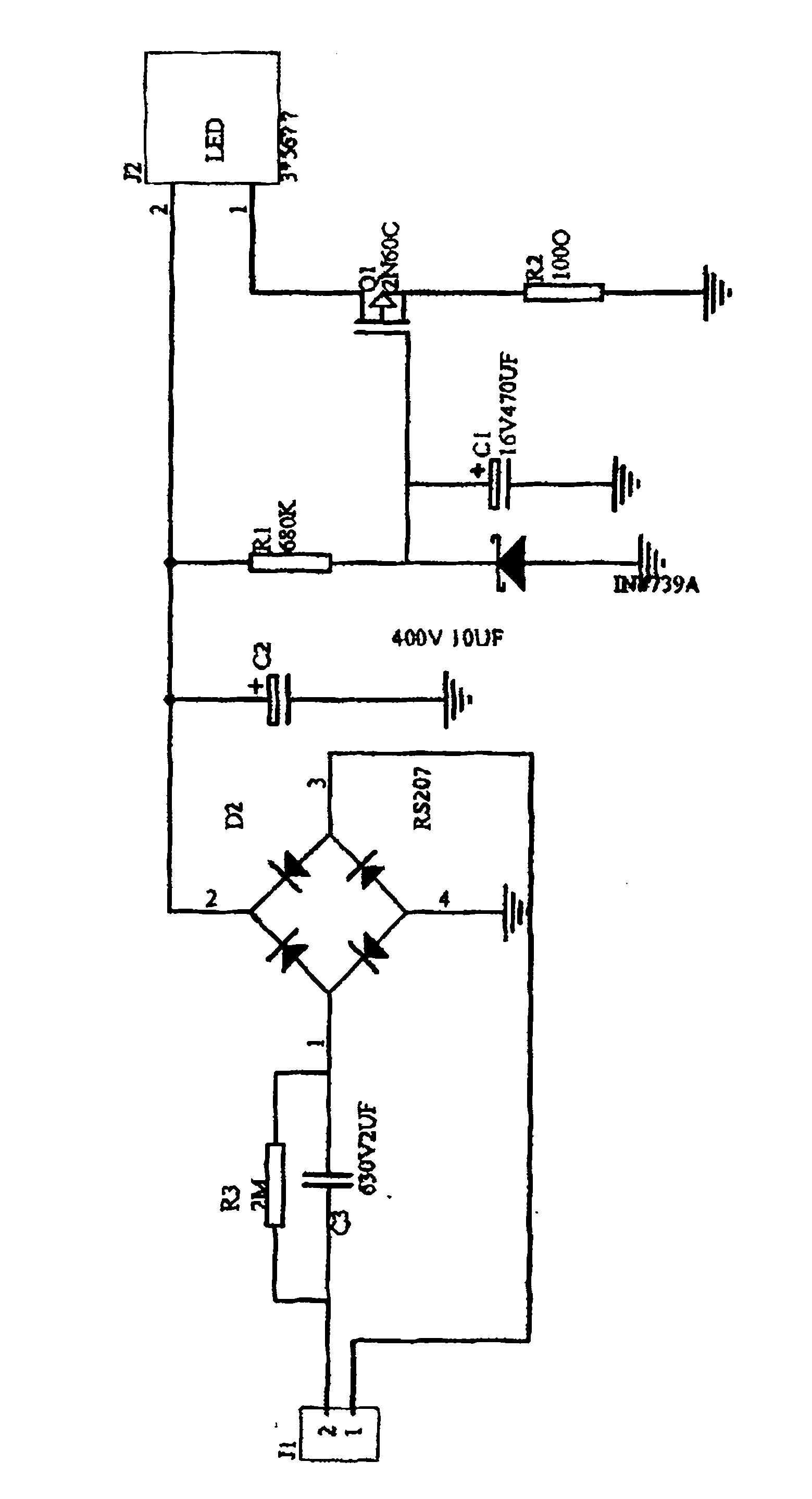 Constant current power supply