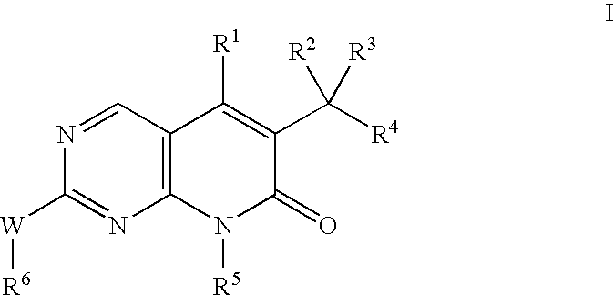 C6-aryl and heteroaryl substituted pyrido[2,3-D] pyrimidin-7-ones