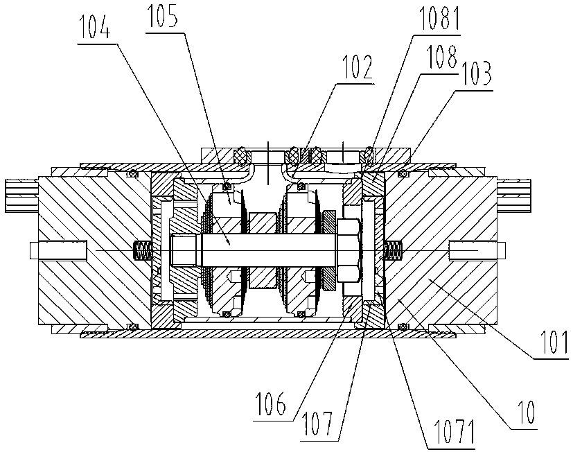 Damping component of automobile suspension assembly