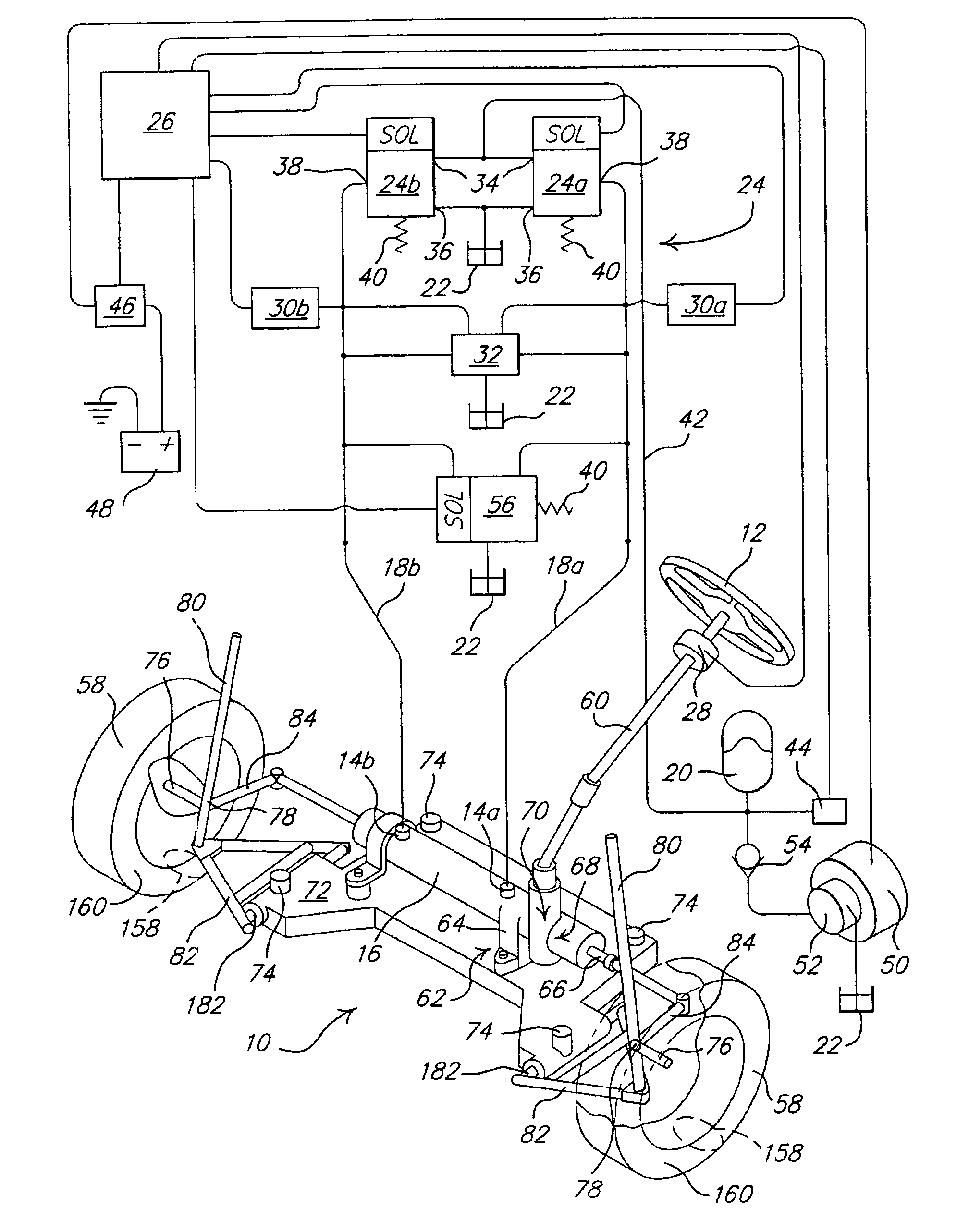 Force-based power steering system