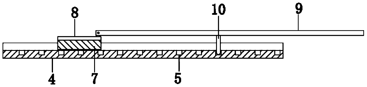 Karst subsidence area water level red line monitoring and early warning device and method