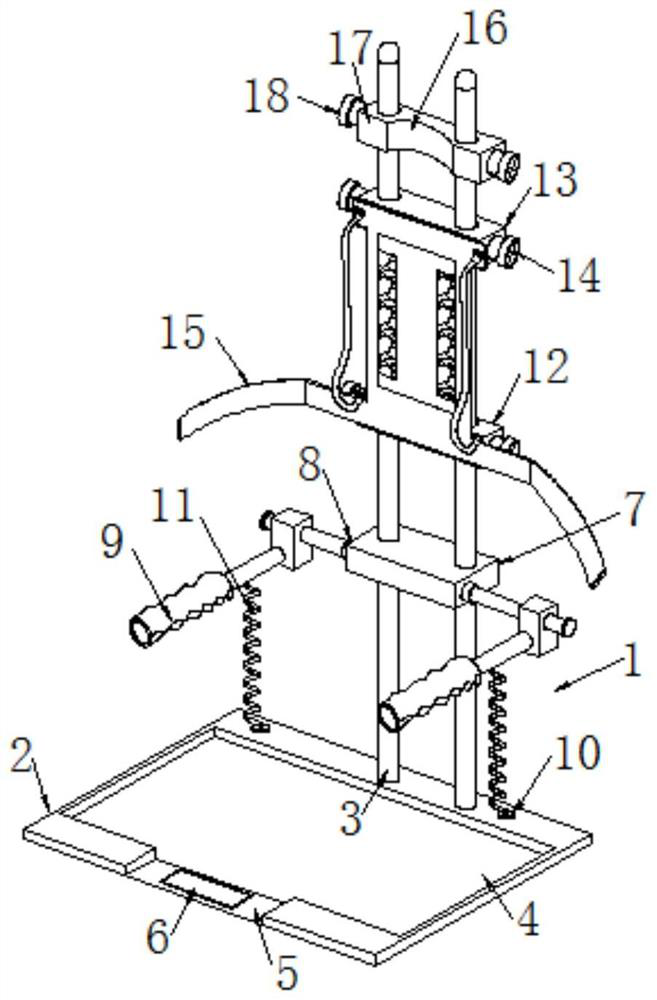 Corrective device for treating hunchback