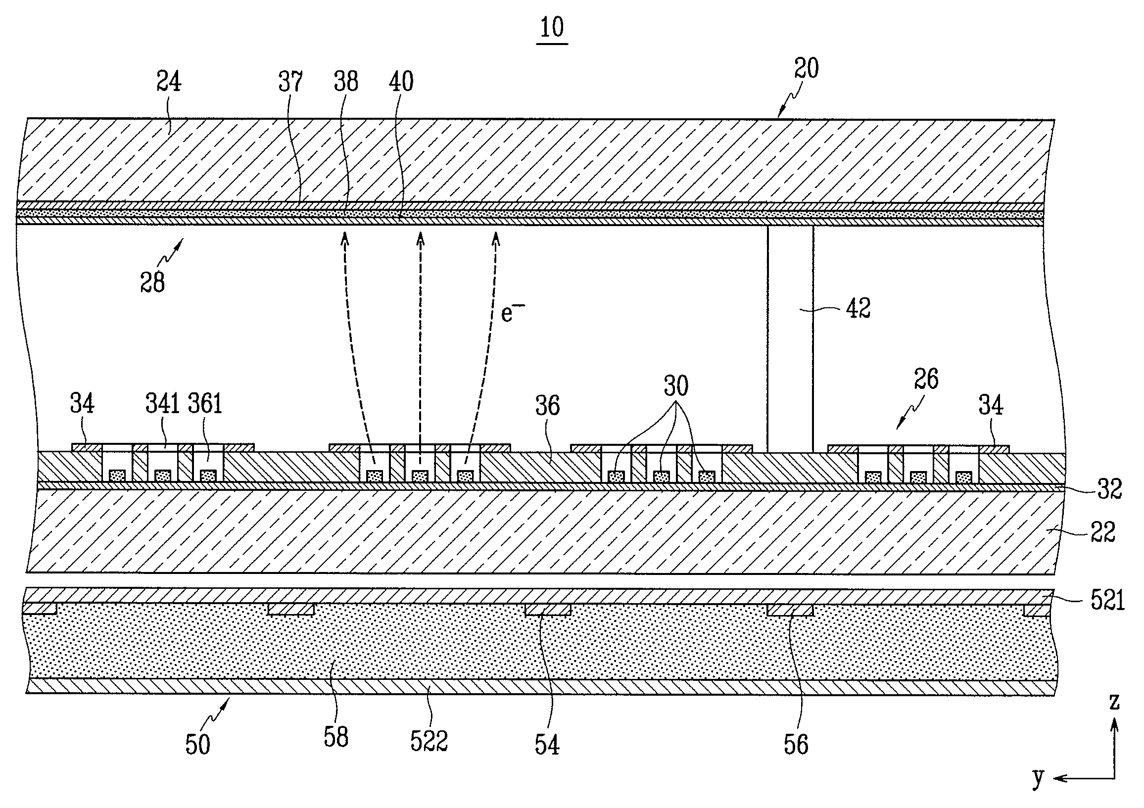 Light emission device and display device