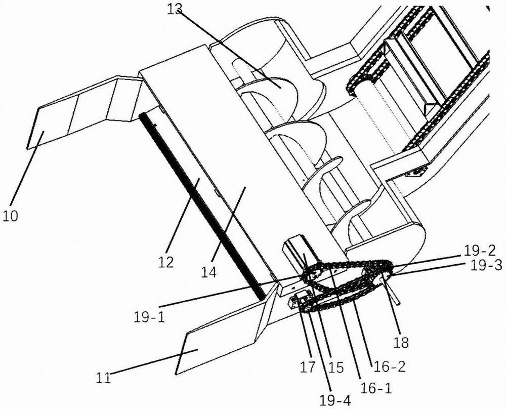 Automatic avoidance farm excrement cleaning and collecting robot