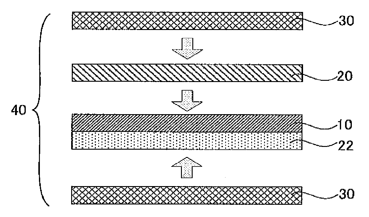 Magnetic sheet and production method thereof