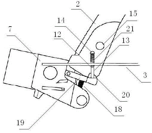 A locking device for electric folding bicycle seat tube