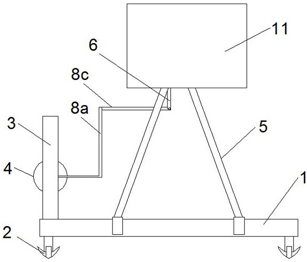 Vortex-induced vibration water flow energy power generation device