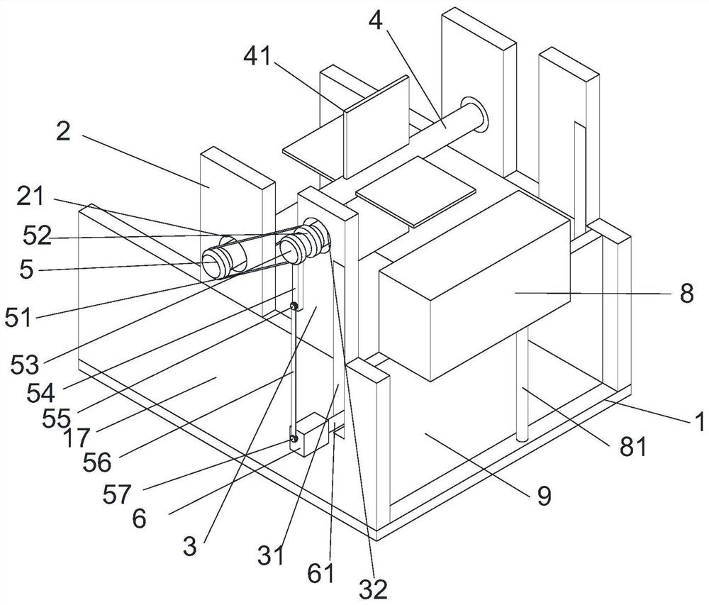 A device for clearing floating objects in a canal