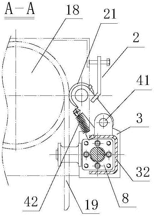 Rope guider with pressing wheel type rope presser and adjustable rope guiding device