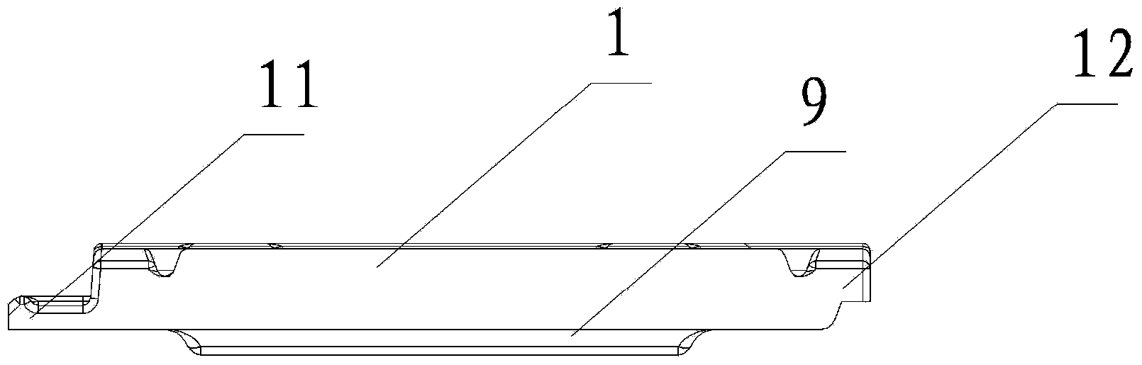 Spliced building component solar photovoltaic tile and battery panel thereof