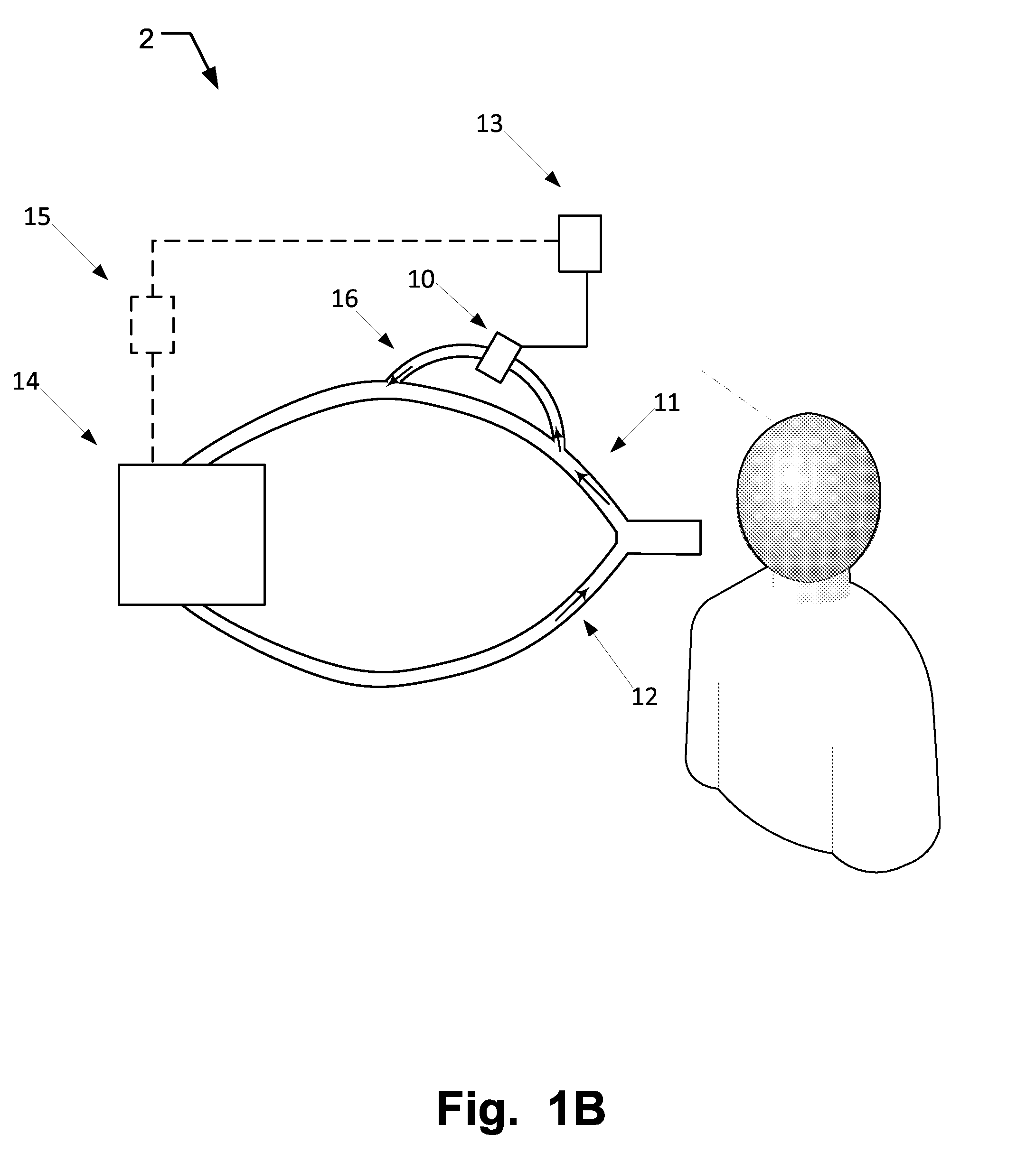 Device and method for non-invasive analysis of particles during medical ventilation