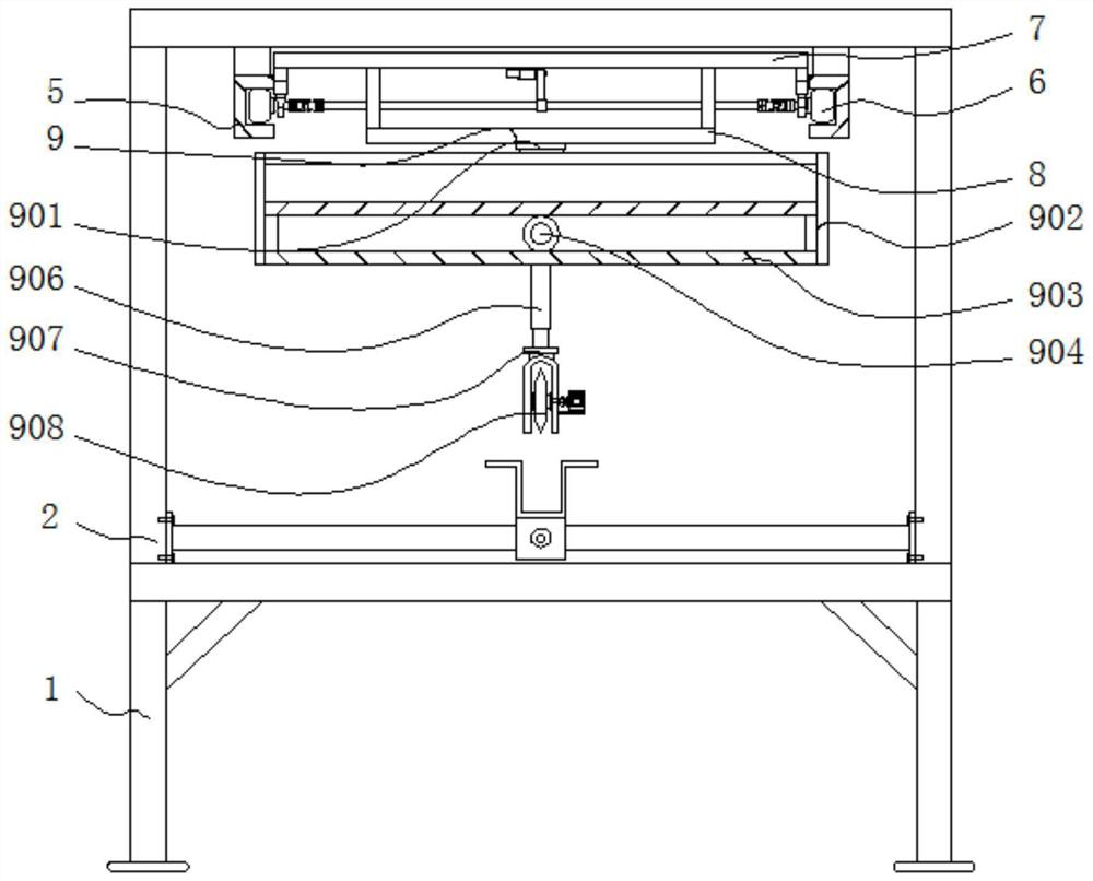 A multi-angle adjustable cutting device for metal sheet manufacturing