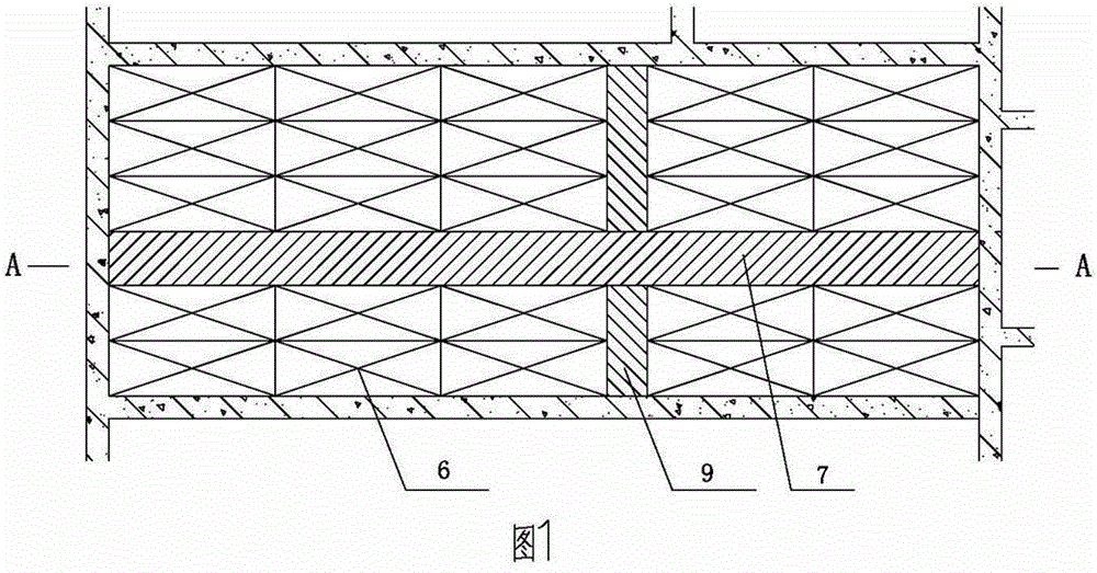 Steel beam grid floor formwork system