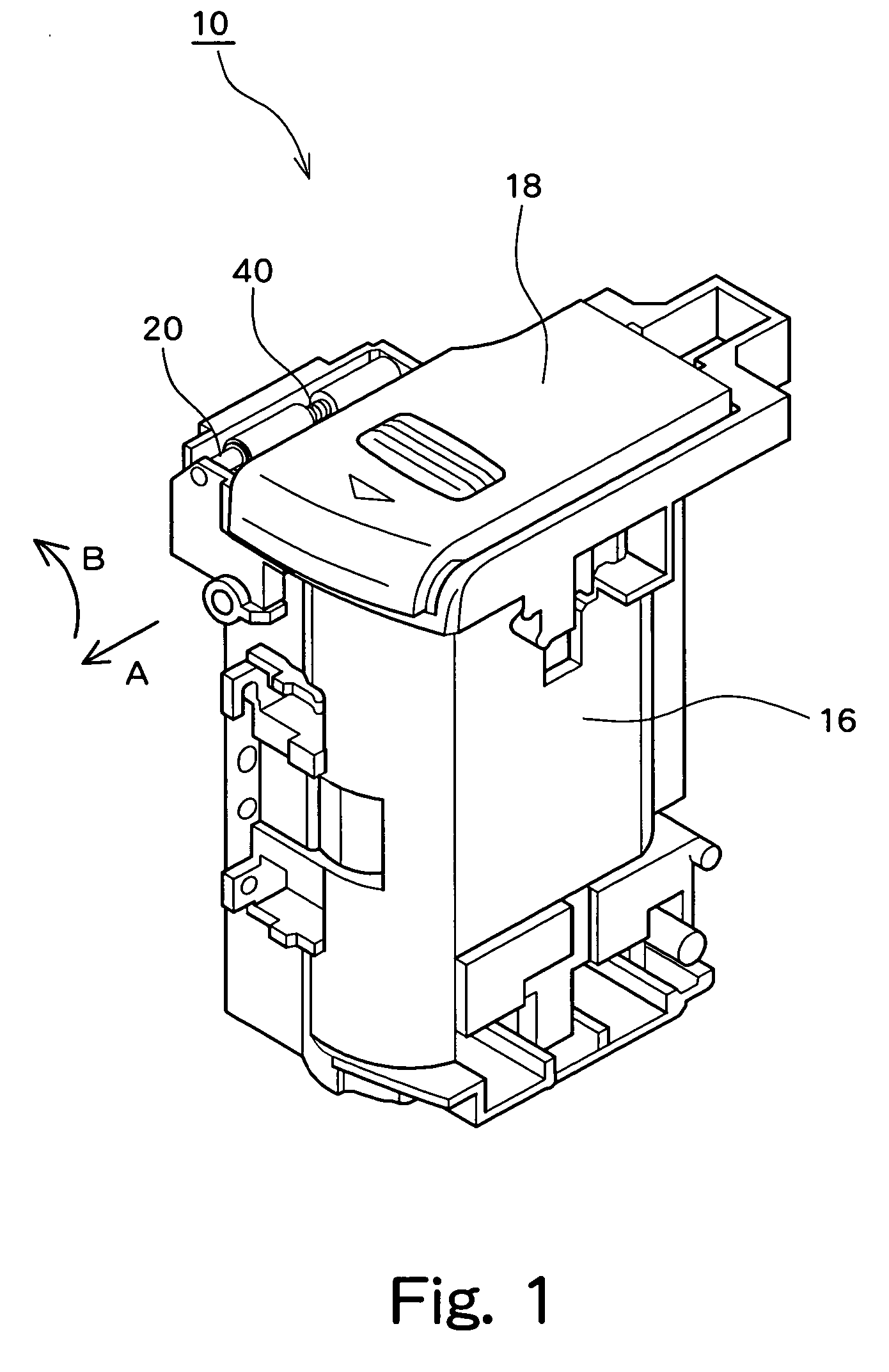 Battery housing structure