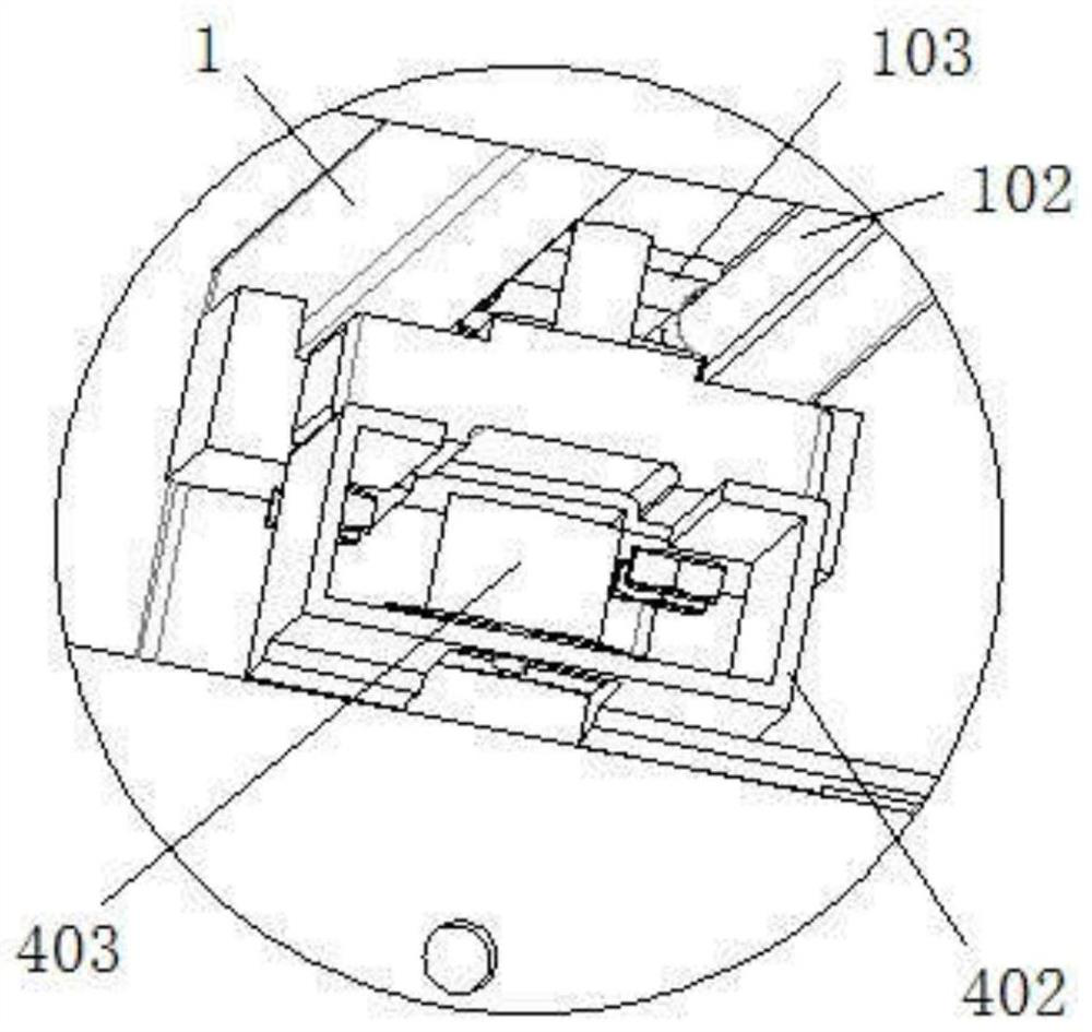 Intelligent waterproof device for underground garage