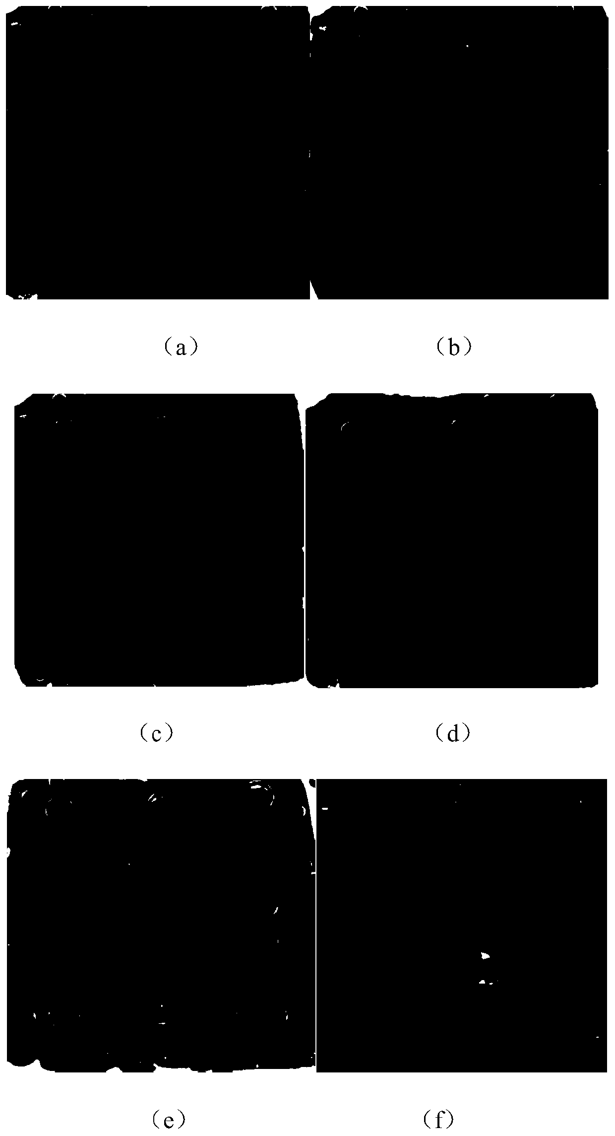 A non-uniform wetting surface with fractal properties and its preparation method