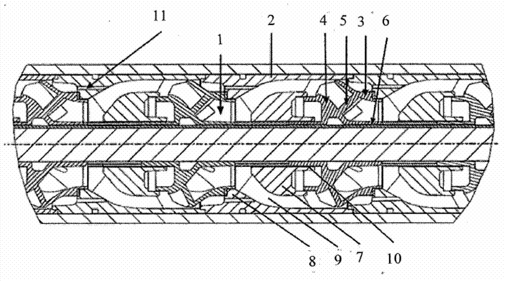 Submersible pump stage