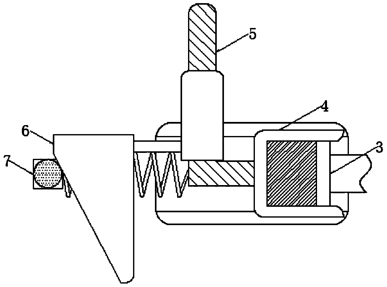 Cutter monitoring device capable of achieving automatic fixing and early warning based on non-Newtonian fluid principle