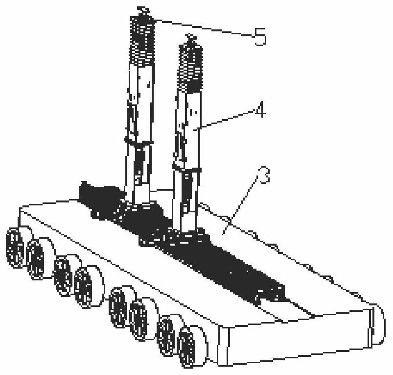 A reconfigurable device for aircraft wing docking attitude adjustment