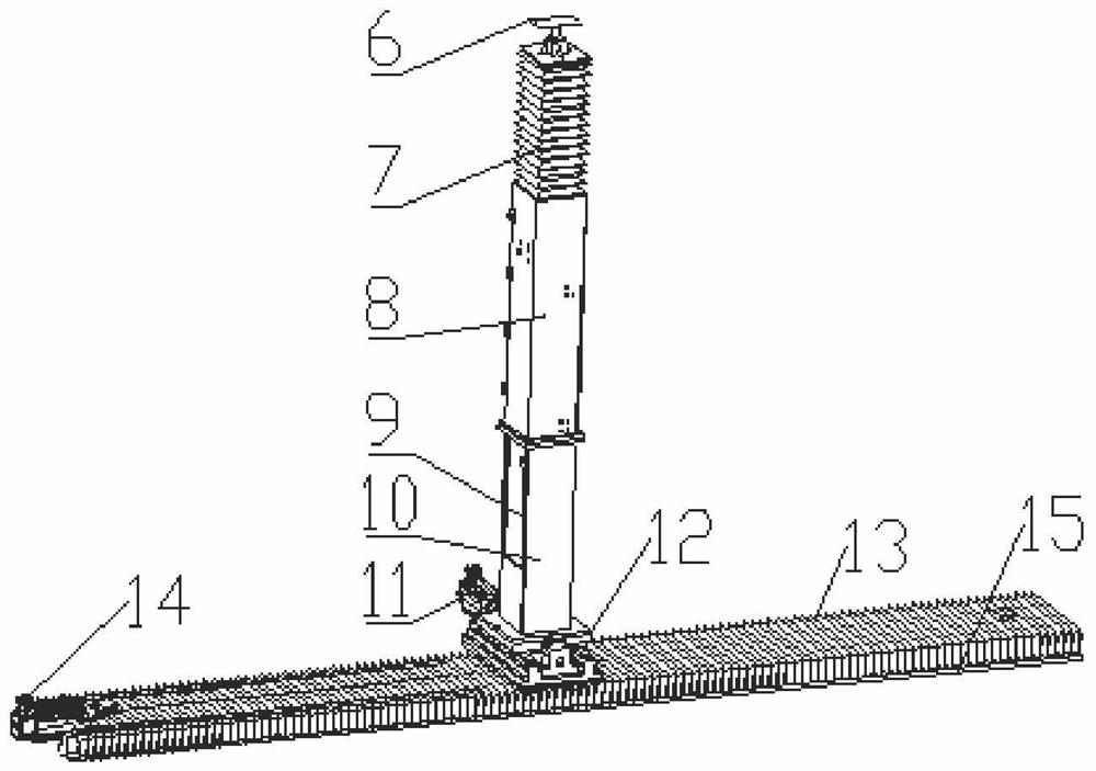 A reconfigurable device for aircraft wing docking attitude adjustment