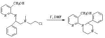 A kind of synthetic method of Mitazenol