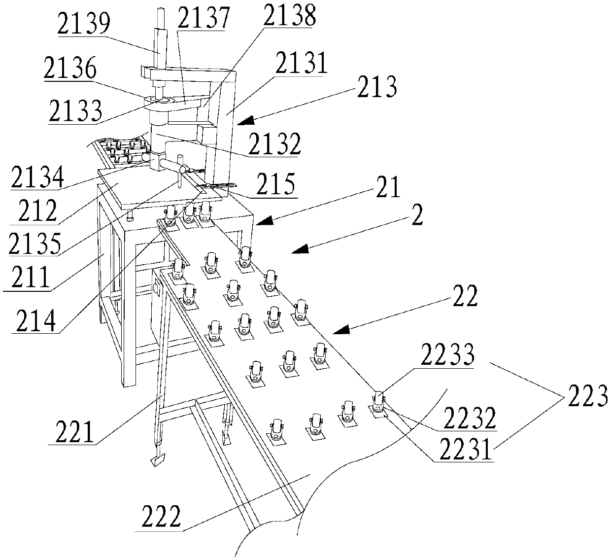 Complete process production line for pot cover