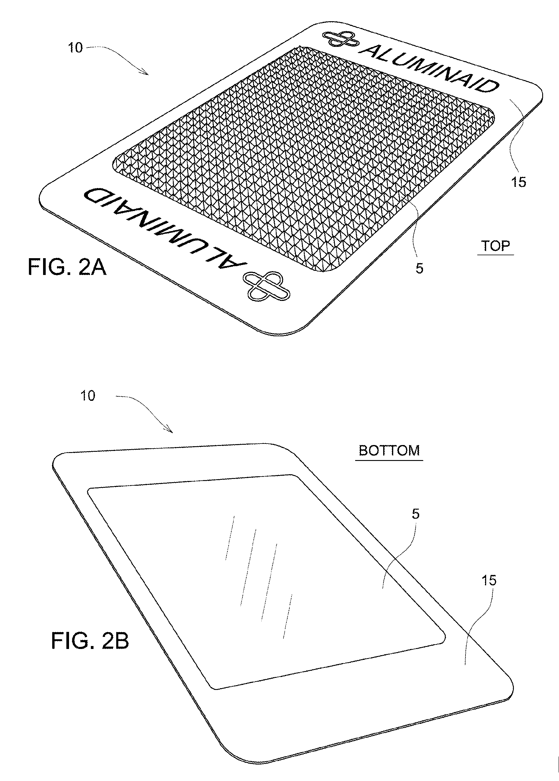 Thermally conductive, metal-based bandages to aid in medical healing and methods of use