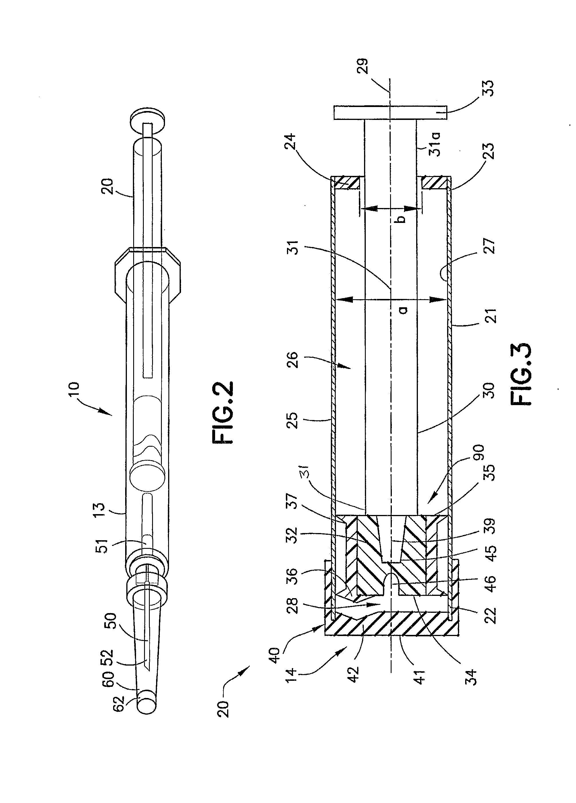 Syringe with Removable Plunger for Arterial Blood Gas Sample Collection