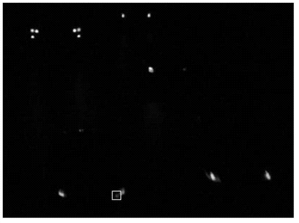 Method for judging opening and closing states of high beam of vehicle driving at night