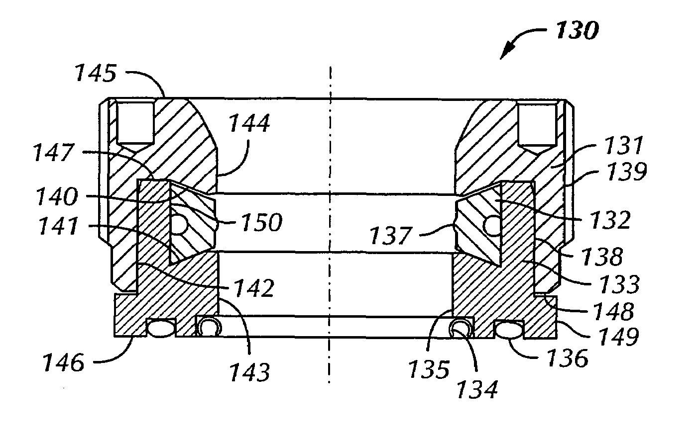 Undersea hydraulic coupling with seal retainer