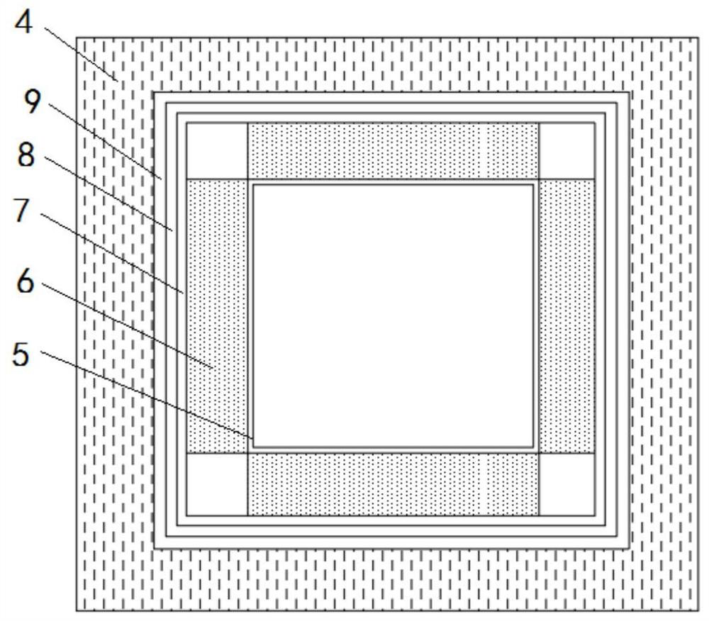 Carbon fiber composite material train body forming process for high-speed train and train body