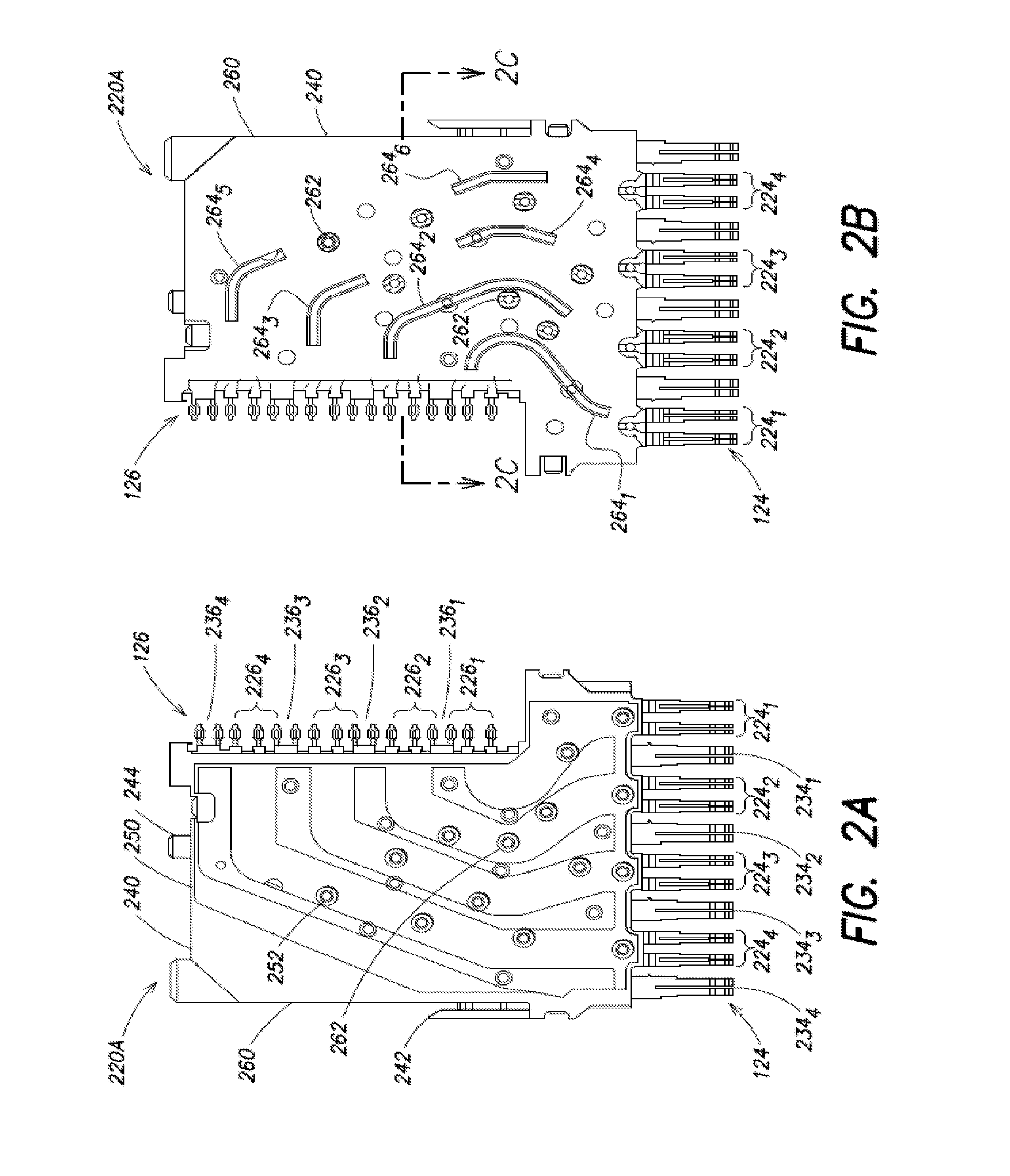 Differential electrical connector with improved skew control