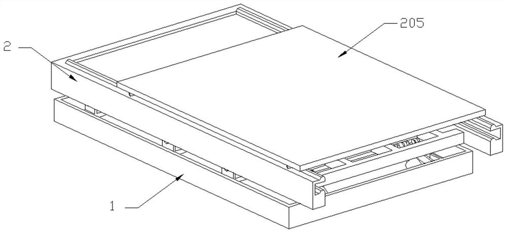 Hydraulic lifting workbench for laser cutting machine