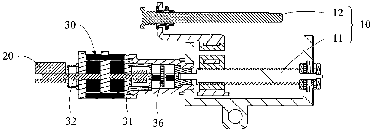 A driving mechanism, terminal equipment and control method