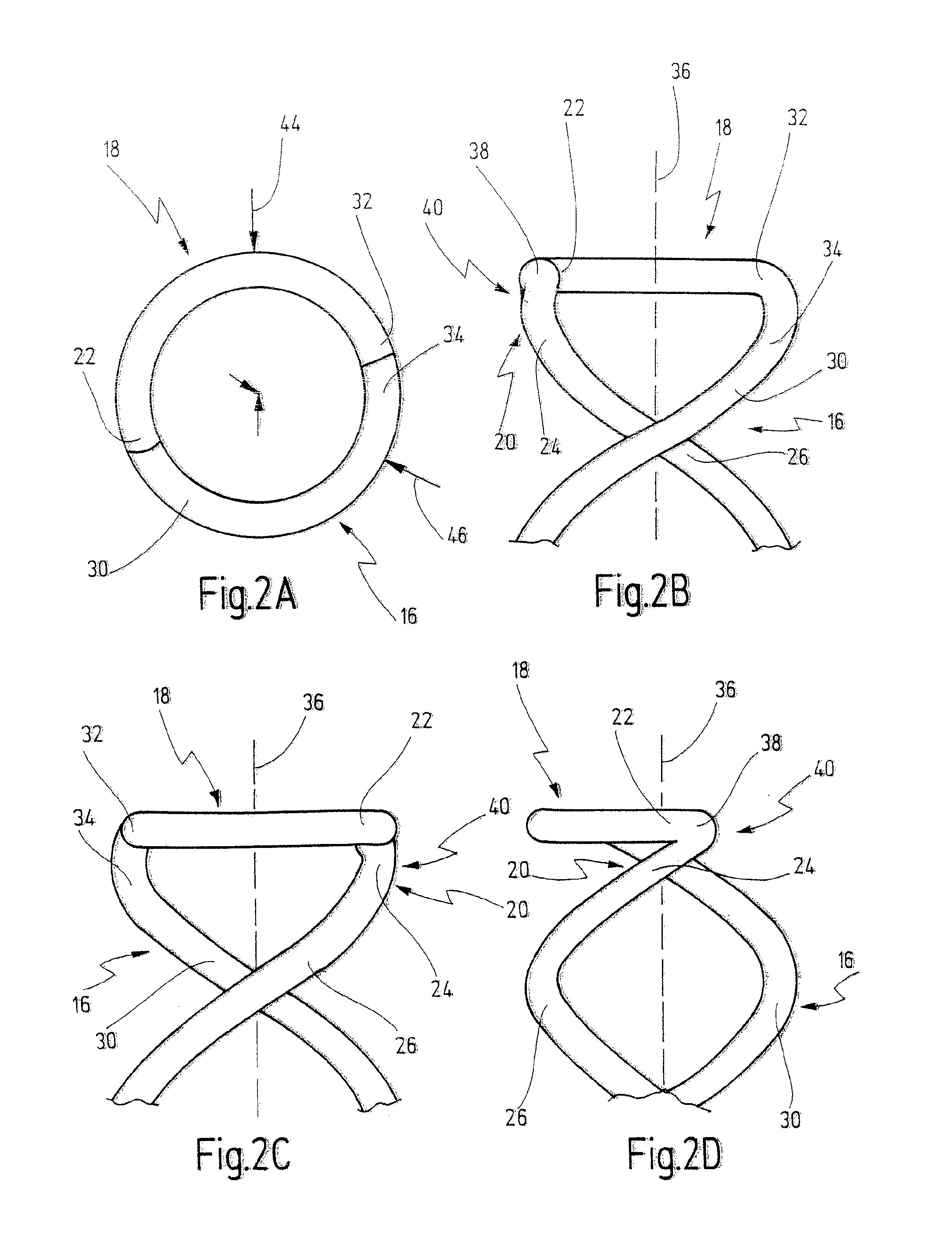 Device For Resection And/Or Ablation Of Organic Tissue By Means Of High-Frequency Current And Resectoscope