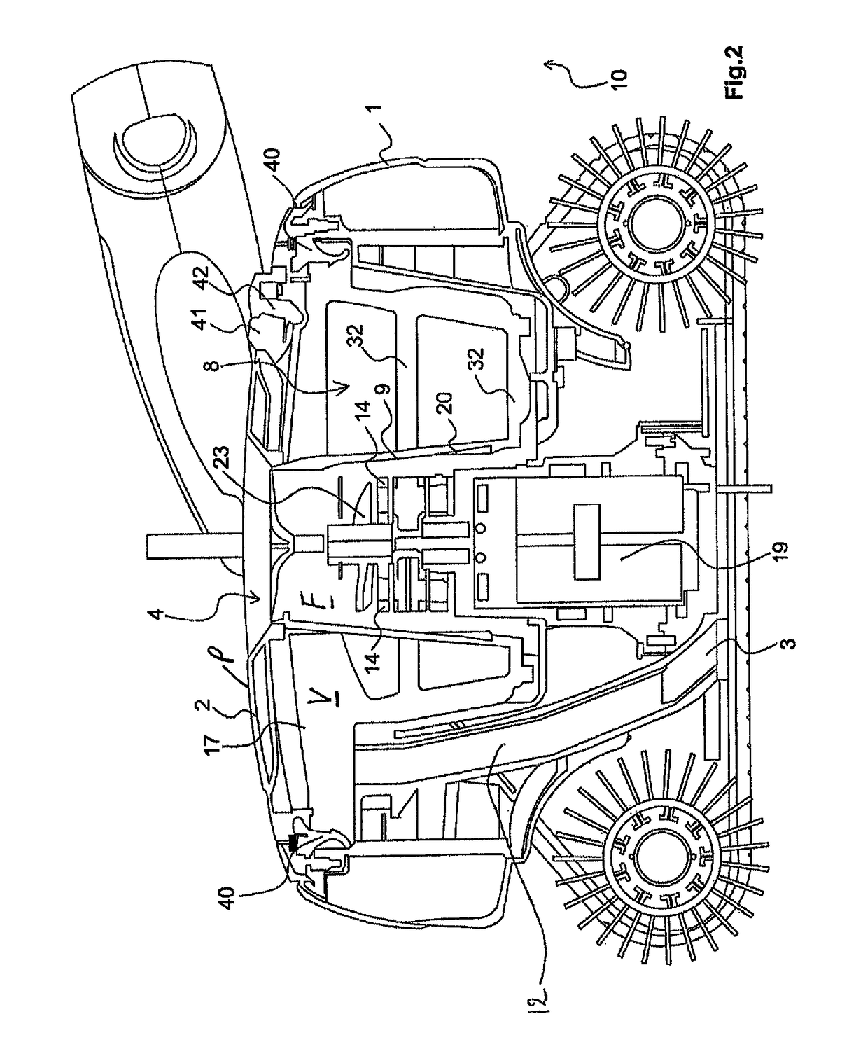 Swimming pool cleaning apparatus with extractable filtration device