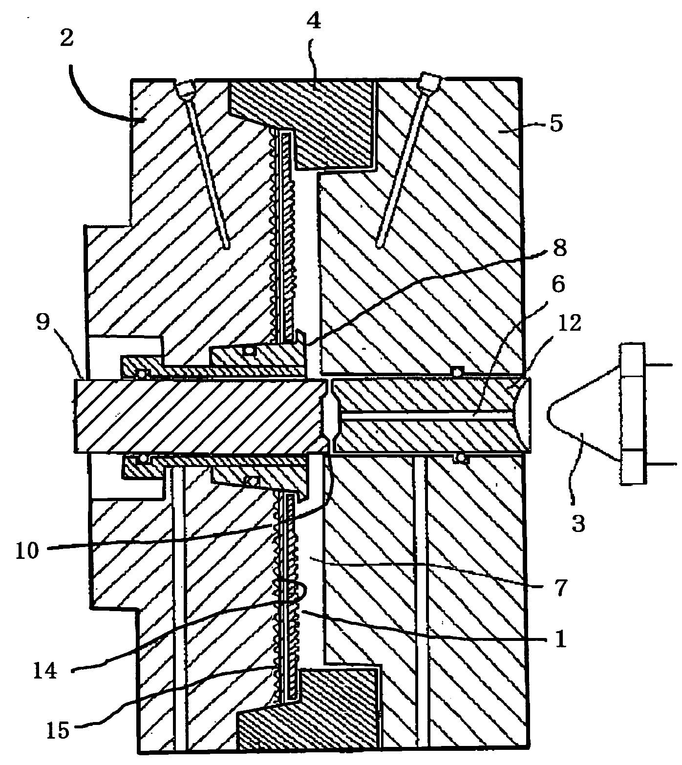 Optical disc mold having diamond-like carbonaceous layer and a molding method using the same