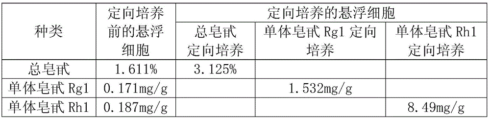 A suspension culture method for producing American ginseng saponins