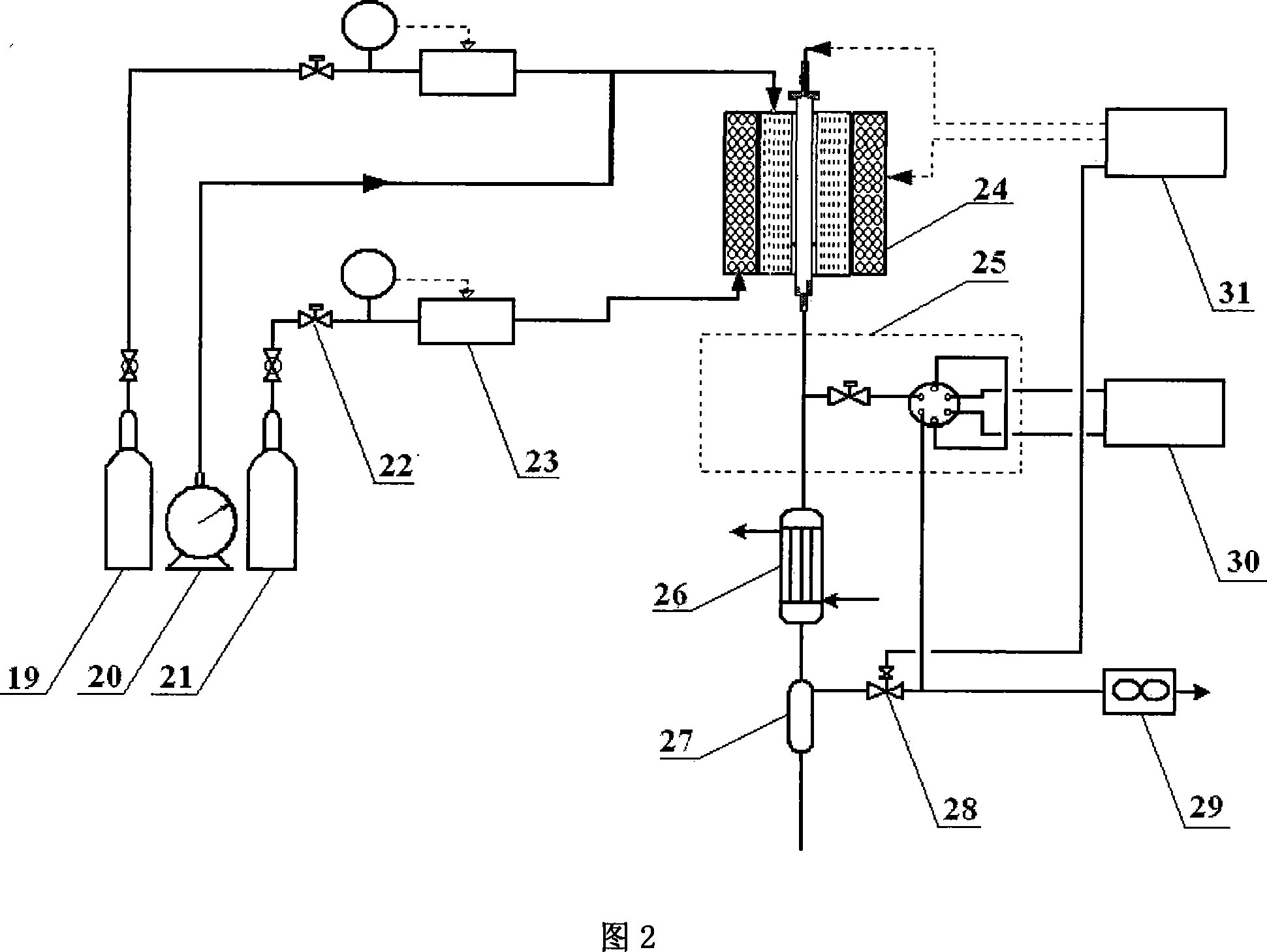 Integrated device for preparing hydrogen by the recapitalization of dimethyl ether aqueous vapor and method
