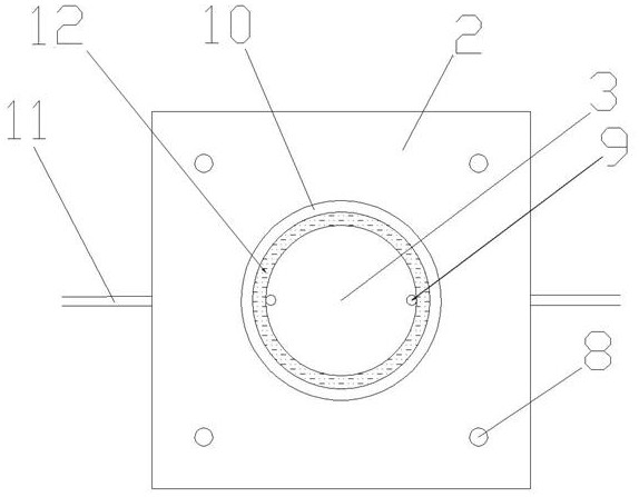 A kind of device and method for separating methyl linolenic acid based on ionic liquid supported liquid membrane