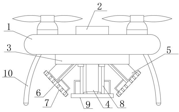 Surveying and mapping unmanned aerial vehicle and surveying and mapping method thereof