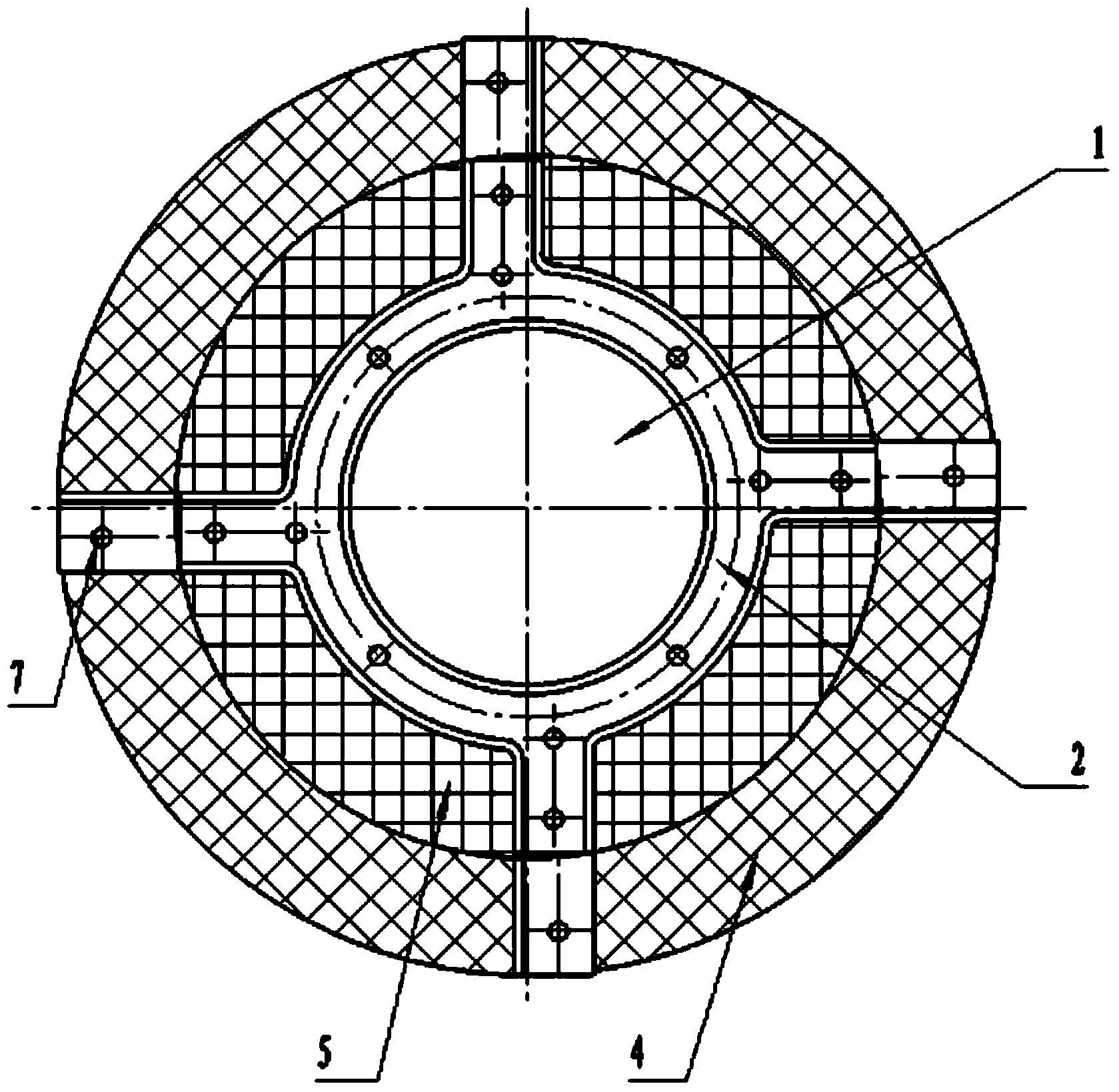 Device and method for hindering sucked vortex of aircraft fuel pump