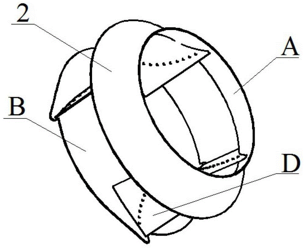 Double impeller for centrifugal fan