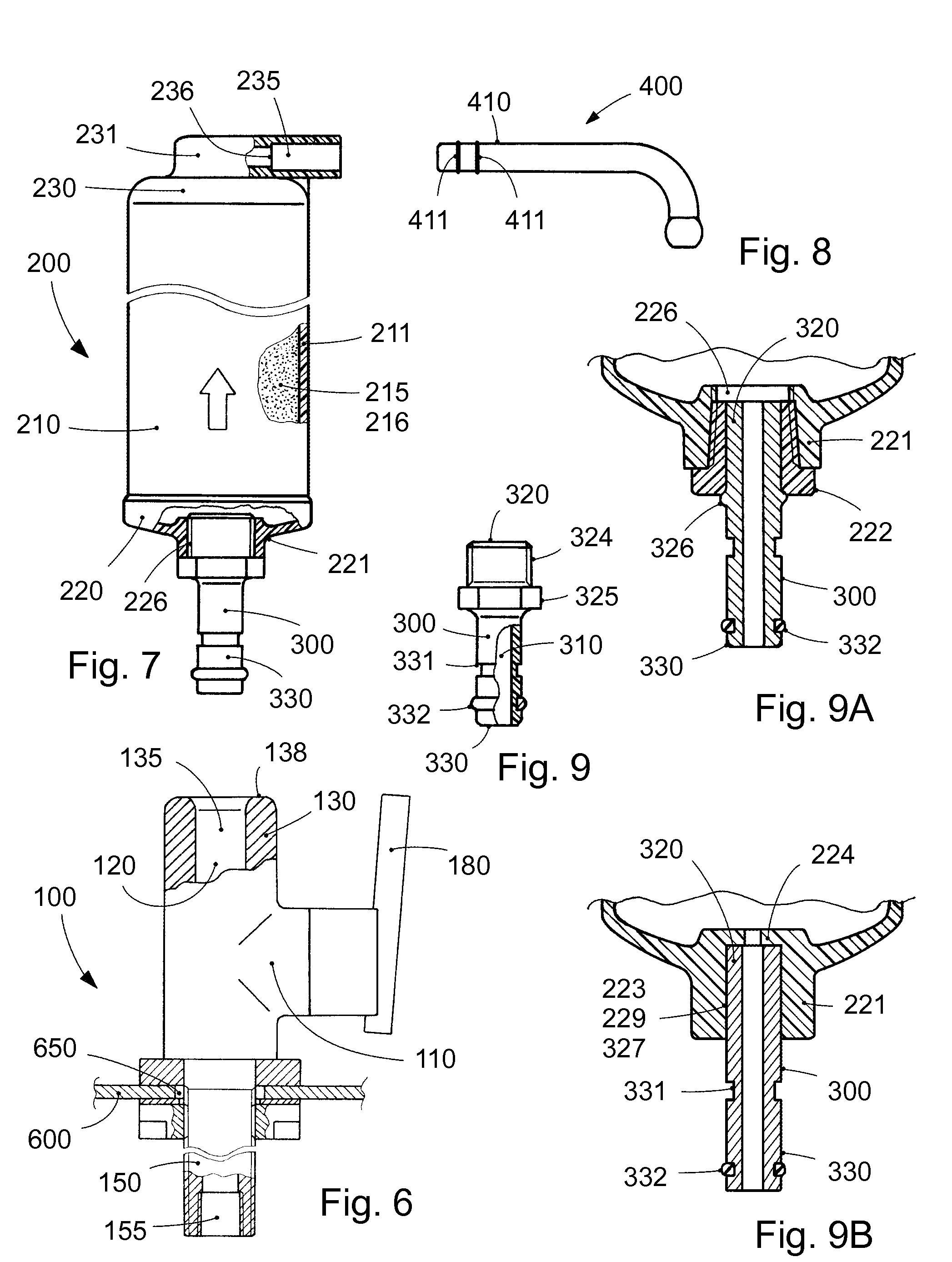 Water Filtration Device And Filter Therefor