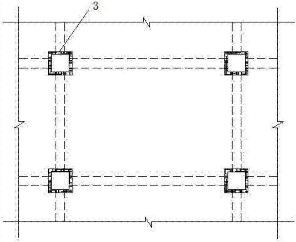 System for achieving structural shock absorption through floor slippage